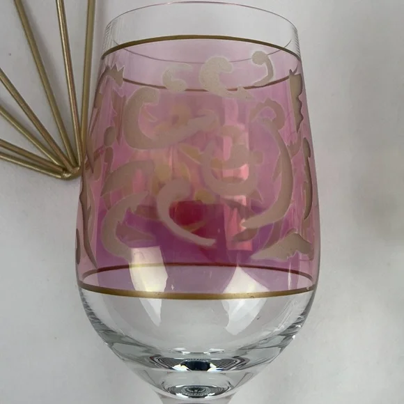 One Aqua Water/Wine Stemware Goblet - Picture 3 of 7